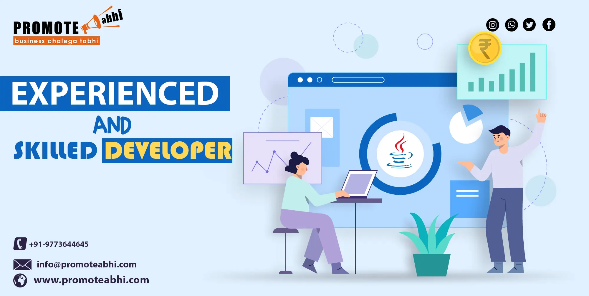Experienced and Skilled Developer - Promote Abhi