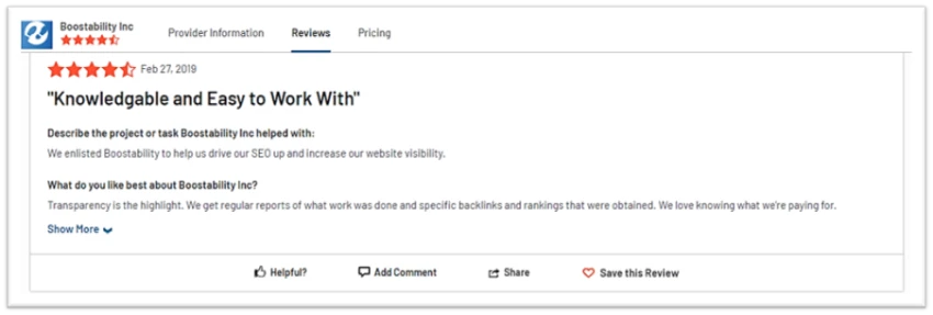 Boostability Reviews