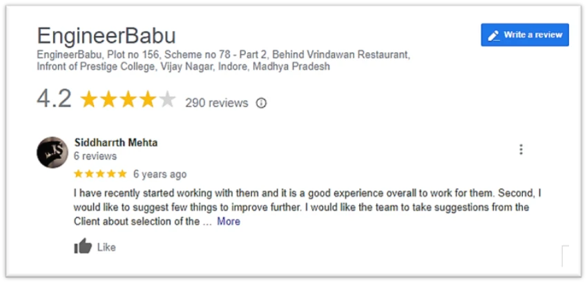 EngineerBabu Reviews