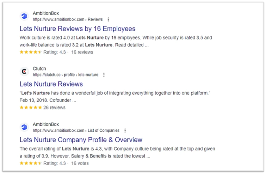 Lets Nurture Reviews