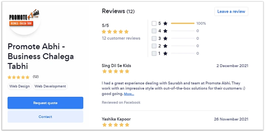 Promote Abhi Reviews