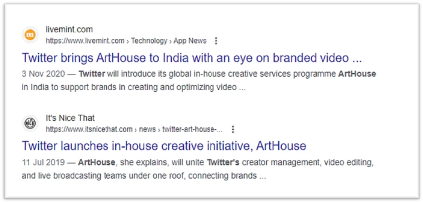 Twitter ArtHouse Reviews