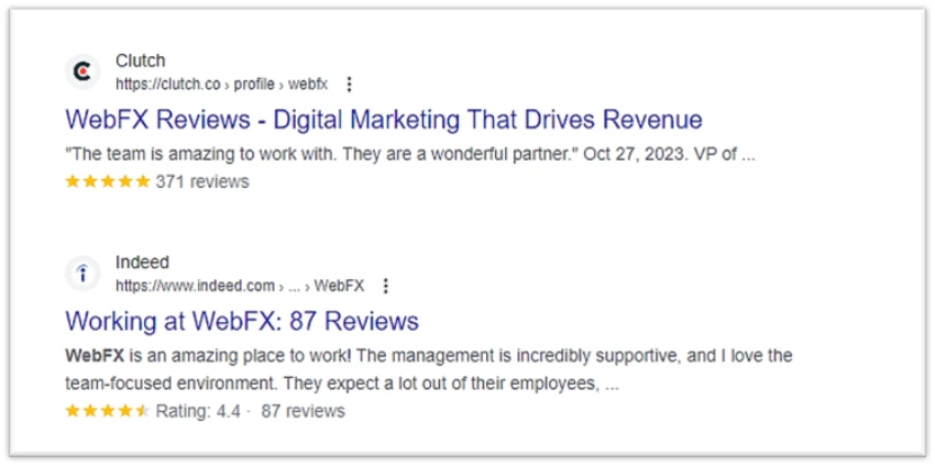 WebFX Reviews